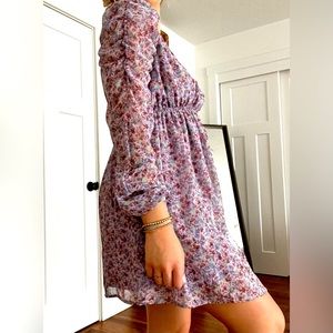 Spring floral dress, Perfect for Easter.